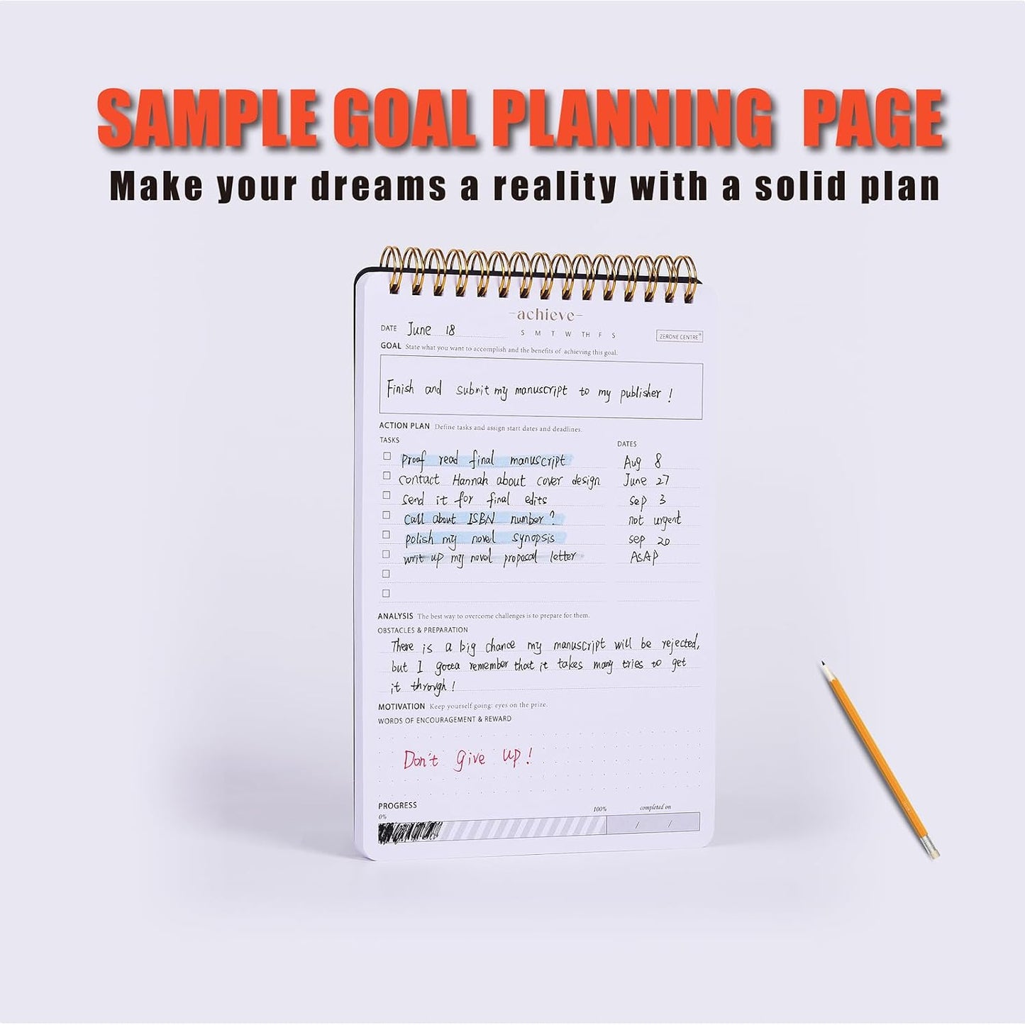 Weekly Meal Planner with Recipes and Grocery List Magnetic Notepad For Fridge - 8.5x11'' Menu Planning Pad With 54 Sheets Tear Off Shopping List For Family Dinner Menu and Meal Prep Planning
