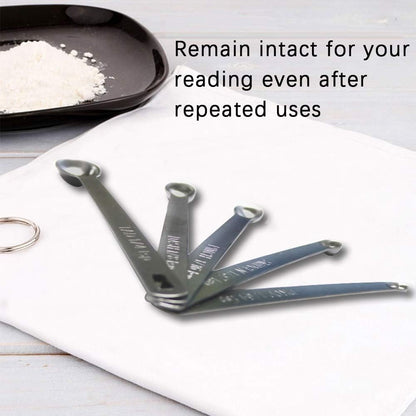 Mini Measuring Spoon Set, Small Teaspoon for Tiny Measurement