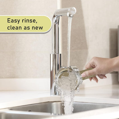1PCS 3/4Cup (180ml, 6oz) Single Measuring Cup, Stainless Steel Measure Scoop, Metric and US Measurement, Dishwasher Safe