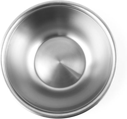 Fox Run Stainless Steel Small Mixing Bowl, 7.25 x 7.25 x 3.75 inches, Metallic