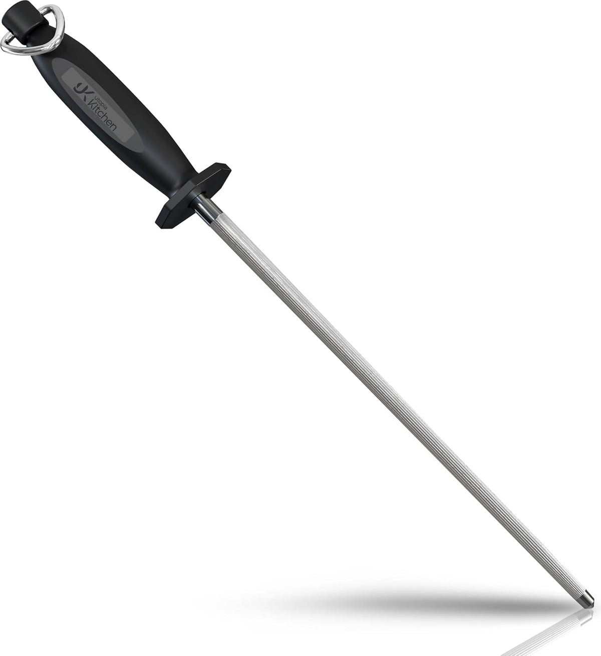 Utopia Kitchen Knife Sharpener Rod 12 Inch Honing Rod for Sharpening