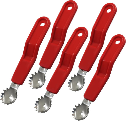 Tomato Corer Tool, 5 Pcs, Stainless Steel