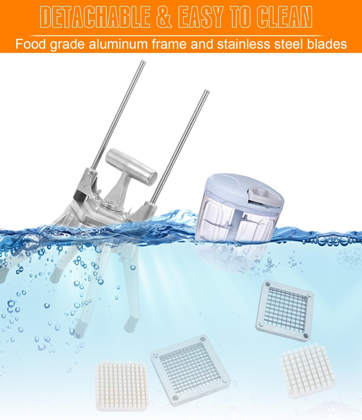 Commercial Tomato Slicer & Vegetable Chopper 1/4inch Food Slicer