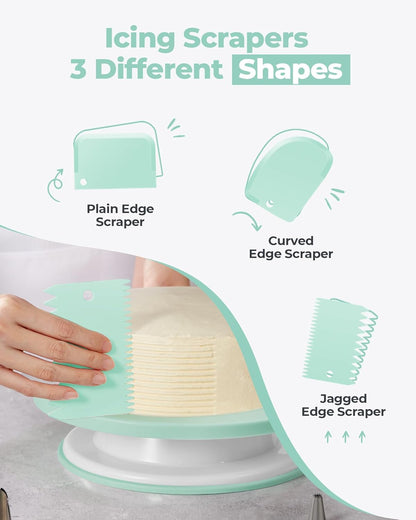 Kootek 71 Cake Decorating Kit Baking Supplies Tools for Beginners & Pros
