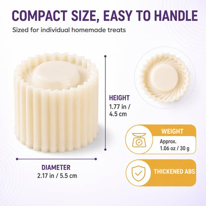 Cookie Press Mold Creative Double Ended Pastry Mold for DIY Pastry Mooncake