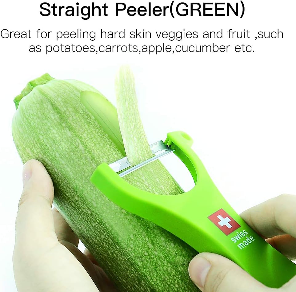 Original Swiss Made Peeler Vegetable&Fruits stainless steel blade Peeler for kitchen (ORANGE-vegetable grater)