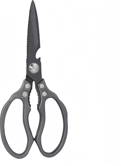 Heavy Duty Sharp Kitchen Scissors, Dishwasher Safe, Cooking Shears for Meat, Chicken, Fish, Poultry, Herb, Bread (Red)