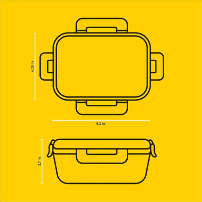 JoyJolt Divided 3 Compartment Glass Meal Prep Bento Box Set. 5 Pack Airtight Food Storage Containers with Lids for Portion Control and Weight Loss