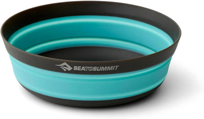 Sea to Summit Frontier Ultralight Collapsible Bowl, Large (30 fl oz), Aqua Sea Blue