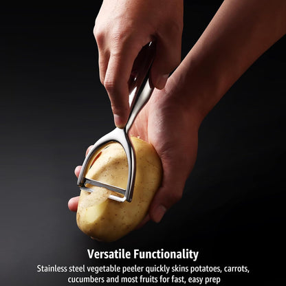 Y-Shaped Stainless Steel Vegetable Peeler for Potato Carrot Cucumber