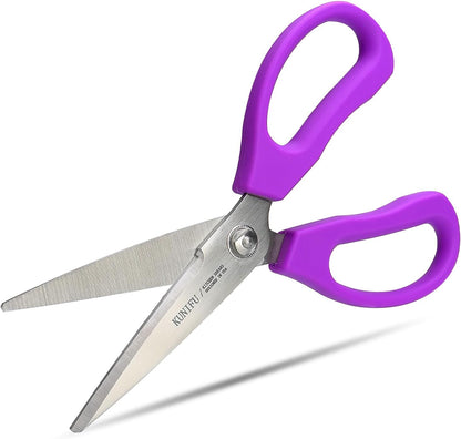 KUNIFU Kitchen Scissors, All Purpose Kitchen Shears, Heavy Duty Come Apart Scissors Gadgets Utensils - Blue