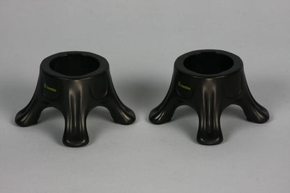 Dunlin - Condiment Bottle Holder (CBH) Deluxe - 1 Small (CBH 500) and 1 Large (CBH 1000), Matte Black - Upside Down Bottle Emptying Holders