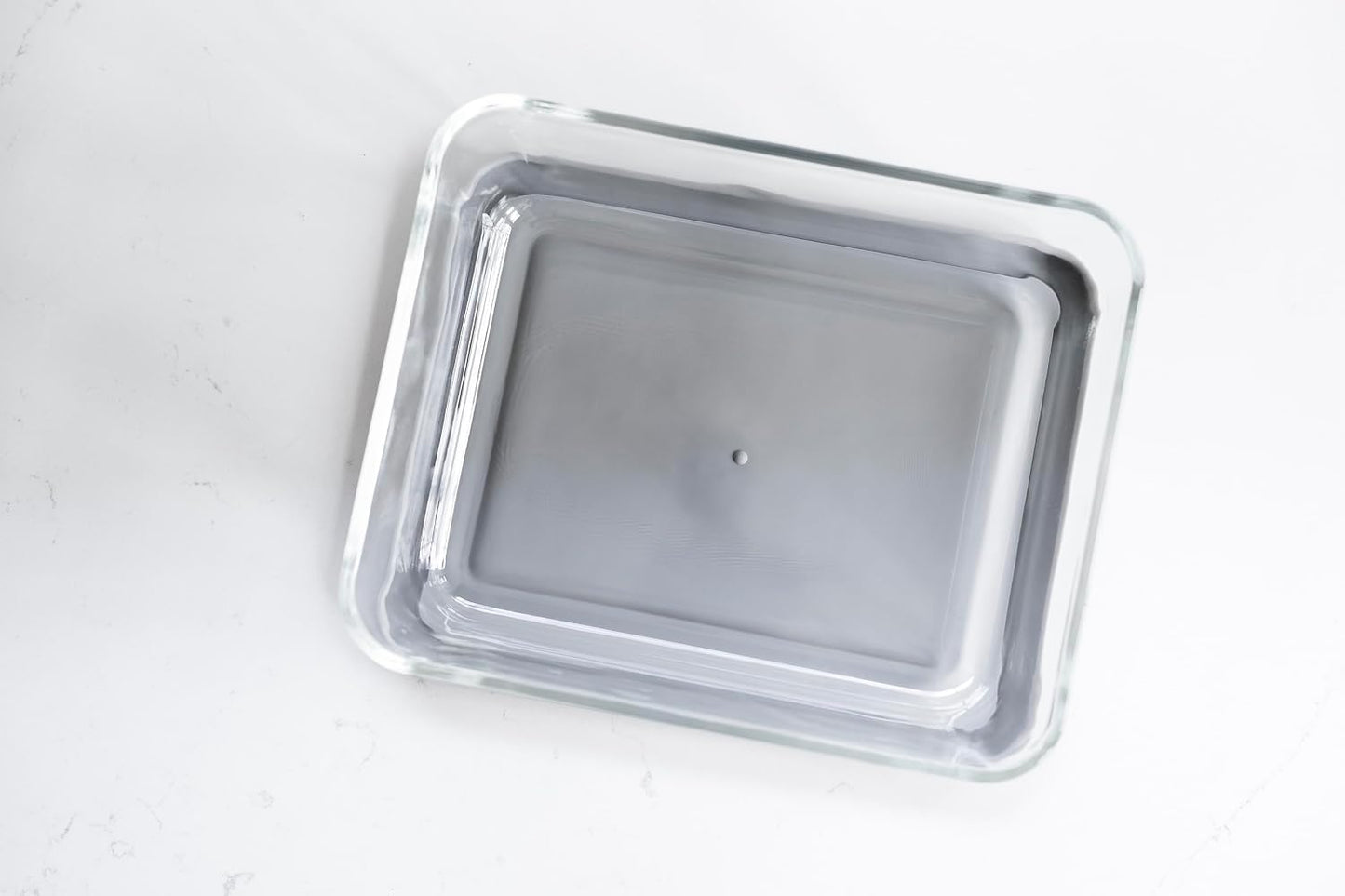 DURA LIVING 4-Piece Glass Food Storage Container (2 Containers + 2 Lids) | 6.55-Cup Rectangular, Leakproof | Microwave, Freezer, Oven & Dishwasher Safe | Ideal for Meal Prep & Pantry Organization