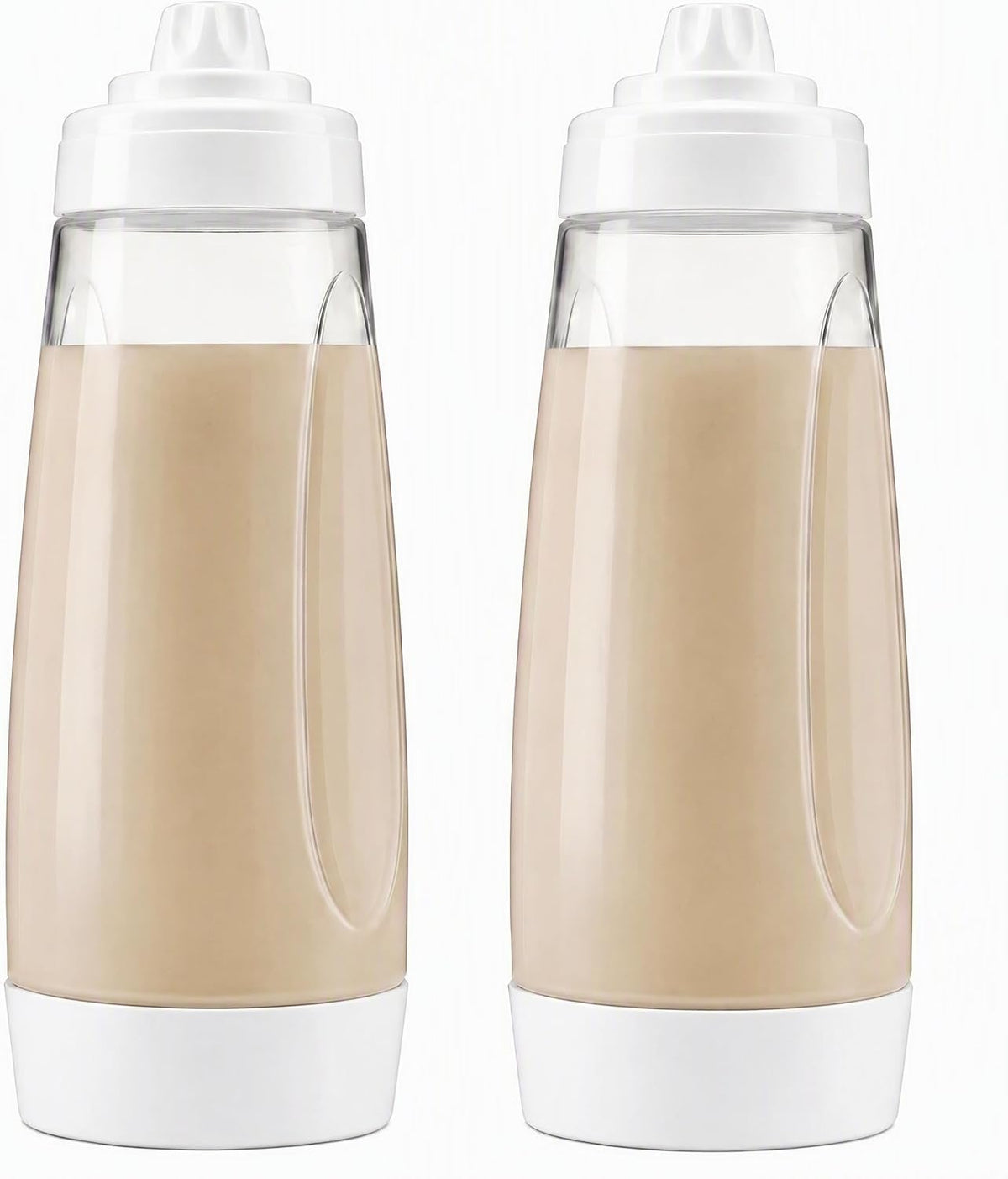 2PS Pancake Batter Bottle Dispenser & Mixer with Whisk Ball