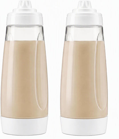 2PS Pancake Batter Bottle Dispenser & Mixer with Whisk Ball
