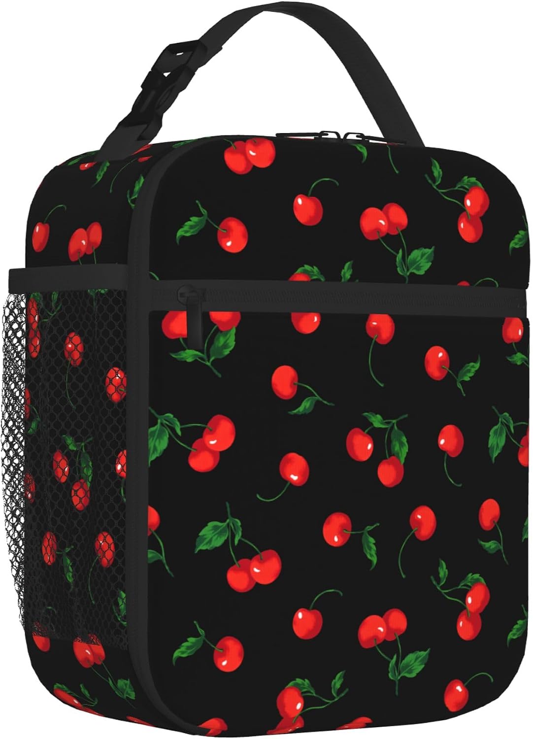 Dinosaur Volcano Insulated Lunch Bag for Women & Men, Reusable Leak-Proof Lunch Box with Cooler Compartment, Lunch Tote for Adults Work Travel Picnic Durable & Washable