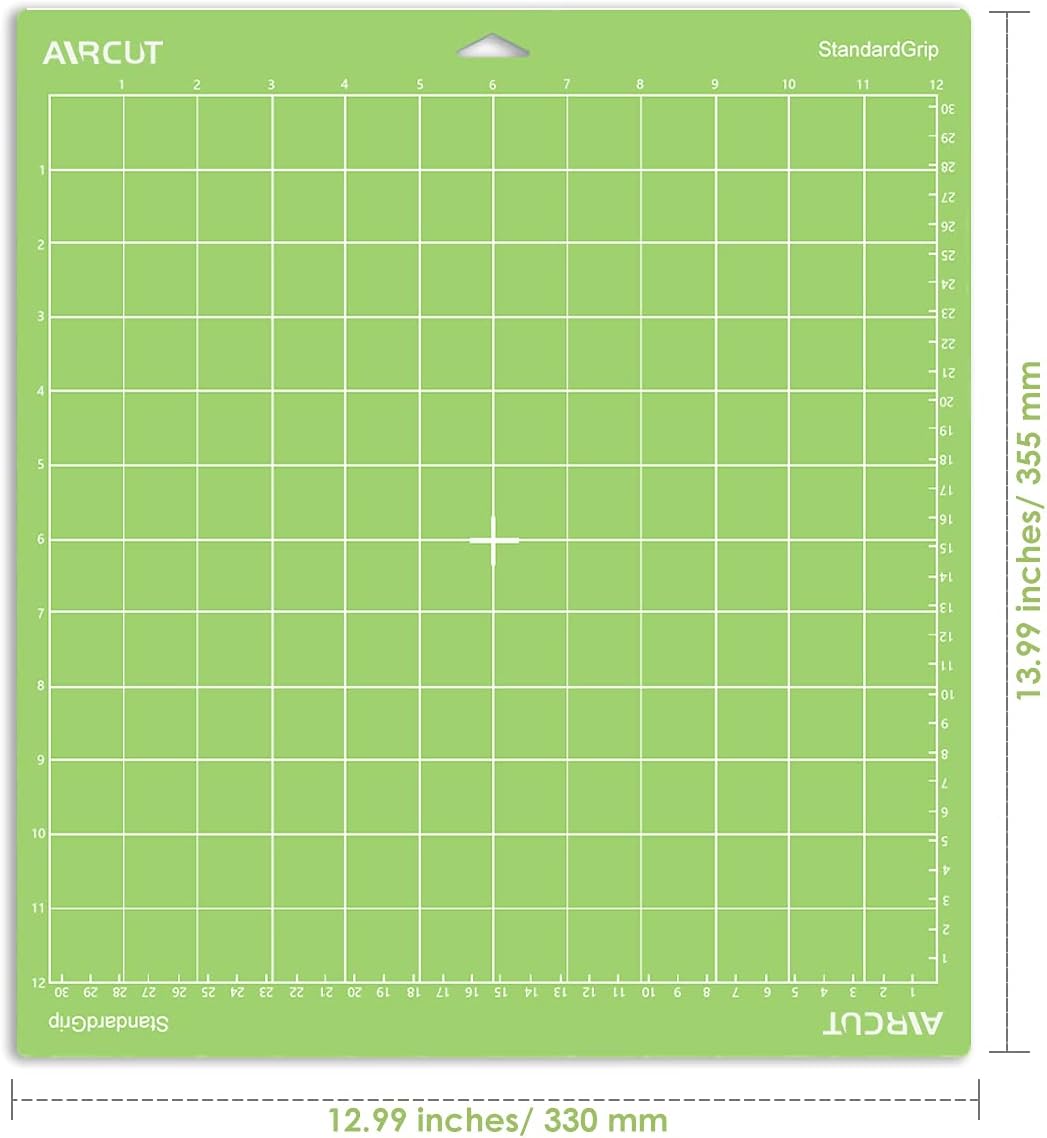 AIRCUT Cutting Mat for Cricut Maker and Explore Series, Blue Grip Mats
