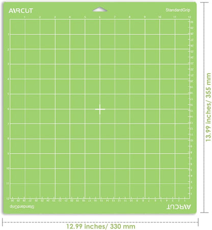 AIRCUT Cutting Mat for Cricut Maker and Explore Series, Blue Grip Mats