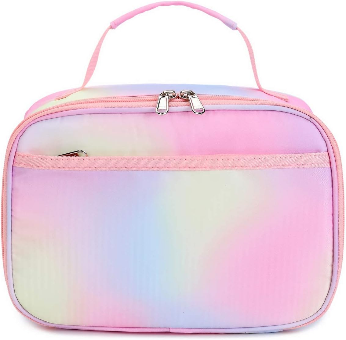 CAMTOP Kids Lunch Box Boys Girls Insulated Lunch Cooler Bag Reusable Lunch Tote Kit for School Travel (094 Tie Dye)