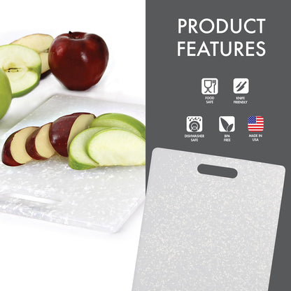Made from high-density plastic that is conveniently sized at 11x14.5 inches