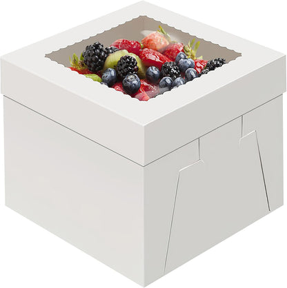 WINKIO Cake Boxes 12 inch, Cake Carrier Holder, Storage Transport Container