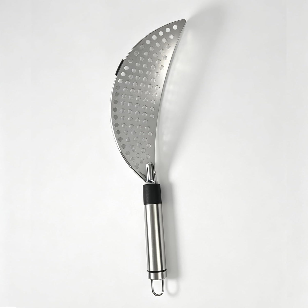 Steel Pan Strainer, Ground Beef Grease Drainer Kitchen Tool