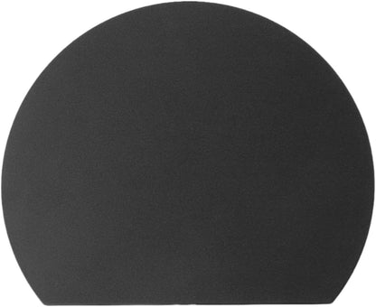 Cutting Mat, Non-Slip, Scratch-Resistant, D-Shaped, Flexible, Made of TPU, for The Kitchen, Black L