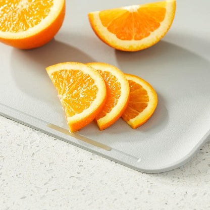 Premium Upgraded doblé Non-Scratch Flexible Cutting Board for Chopping, Scratch Free, Juice Grooves with Easy Grip Handle, Non-Slip Dishwasher Safe for Kitchen 9.3" x 13.7" (Deep Black)