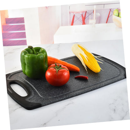 Mikinona Anti-slip Plastic Cutting Board Yellow Extra Large Mats 3pcs Cutting Mats Set