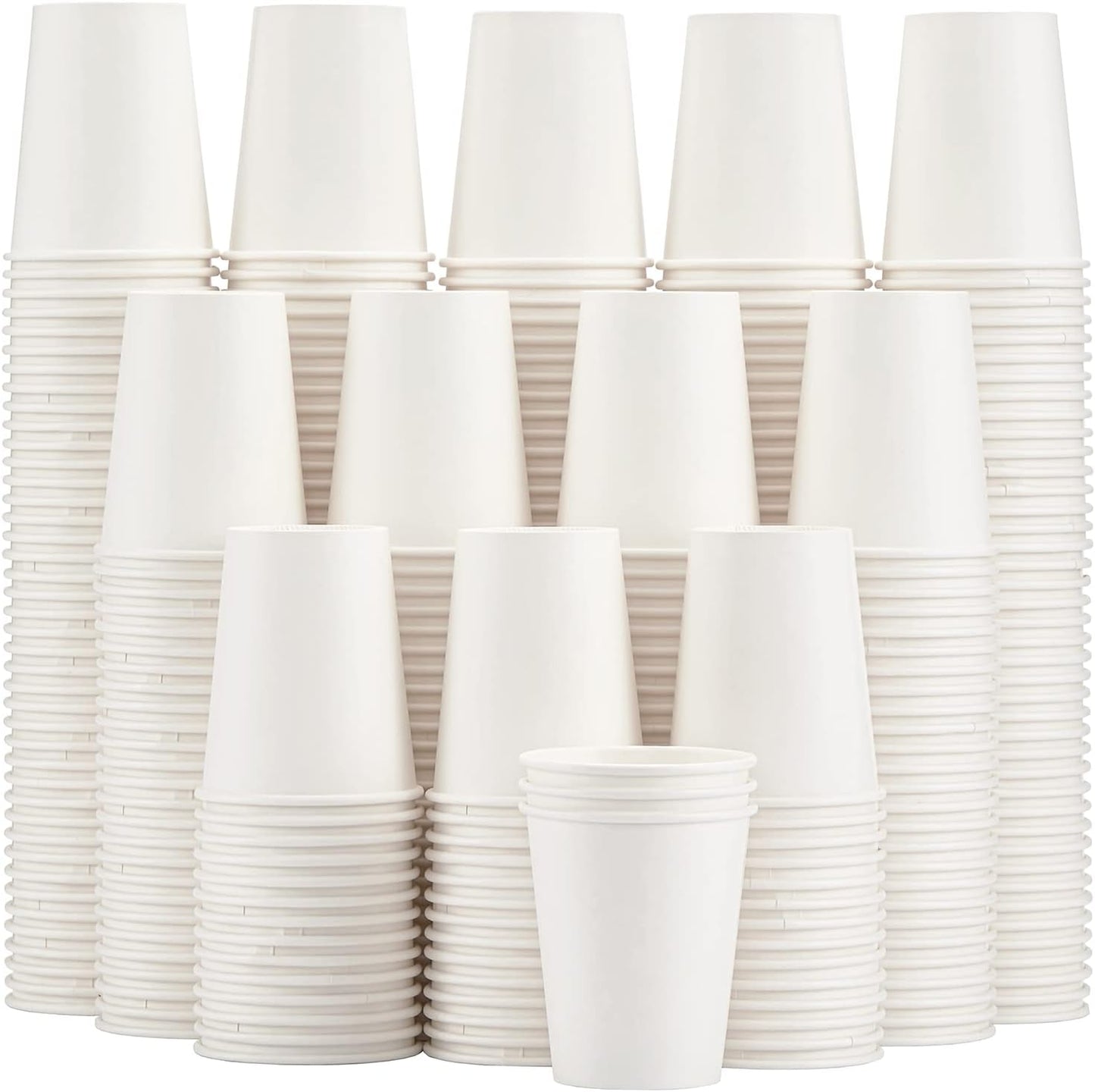 Lamosi 100 Pack 5 oz Paper Cups, Disposable Small Bathroom Cups 5oz, Mini Espresso Cups for Mouthwash, Travel, Party, Picnics, Home