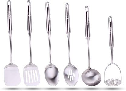 Millvado Slotted Spoon Stainless Steel, Straining & Serving - 15 In.Utensil