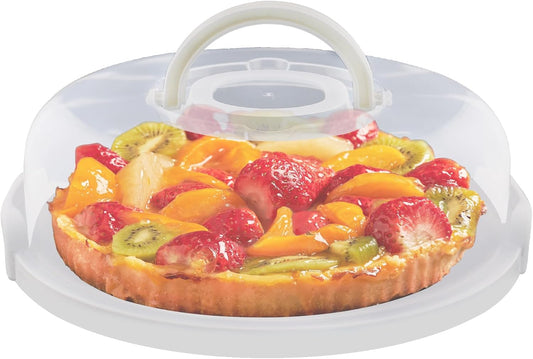 Pie, Cheesecake Carrier for up to 11 in Cake PieRound Cupcake Cake Holder for Muffin Cookies Food Storage Containers