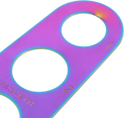 Stainless Steel Spaghetti Measure Tool, Portion Guide 4 Hole