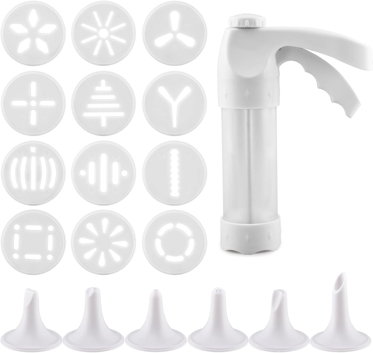 Cookie Press Gun Kit, Spritz Cookie Press Gun Set