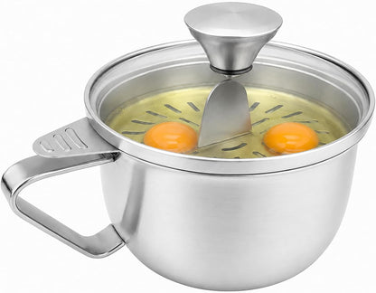 Egg Yolk Separator with Bowl and Lid, 17 oz / 500 ml Bowl, 5-Egg Capacity