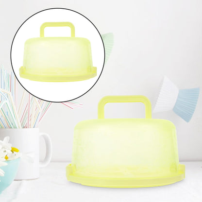 Lurrose Portable Cake Box Cake Carrier Portable Cake Case Cake Boxes Party Supply Household Cake Case Reusable Cake Holder Plastic Cake Carrying Case Kitchen Baking Tool