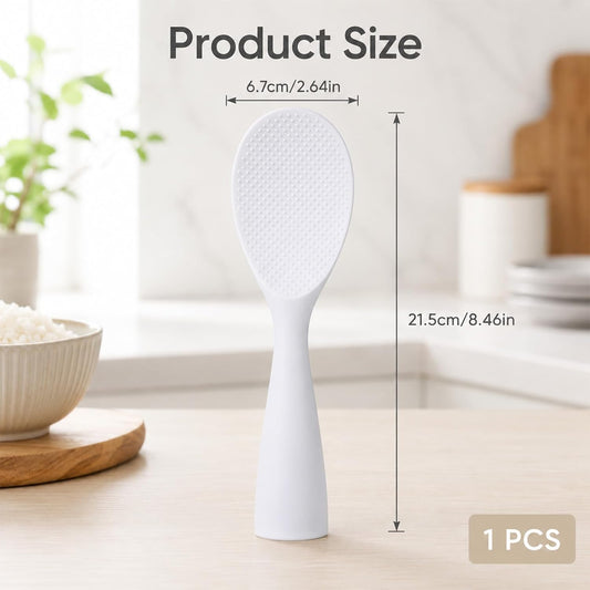 Silicone Rice Paddle Rice Spoon Paddle Standing Rice Cooker Spoon