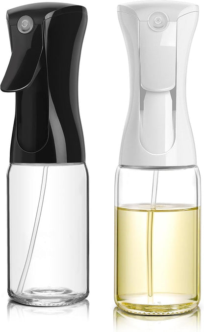 Mistifi Oil Sprayer for Cooking, Fan Spray, Refillable, Non-Aerosol 6oz