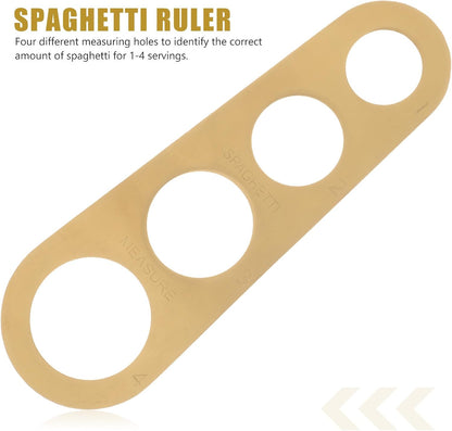 3pcs Stainless Steel Spaghetti Measurer with 4 Measuring Holes