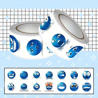 100-Pack Removable Freezer Labels, Waterproof Food Storage Stickers for Date & Contents Marking - Colors B