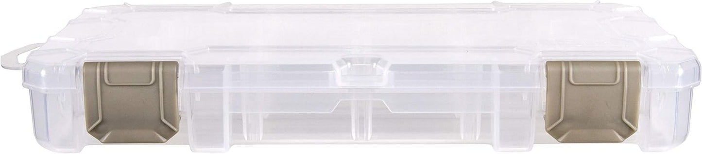 ArtBin Large Solutions Box Clear Art & Craft Organizer with Dividers - Plastic Storage Case for Convenient and Versatile Storage - Ideal for Various Craft Supplies