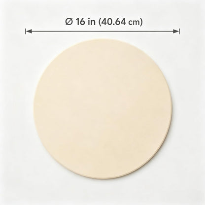 16" Pizza Stone for Oven & Grill | Crispy Crust Baking