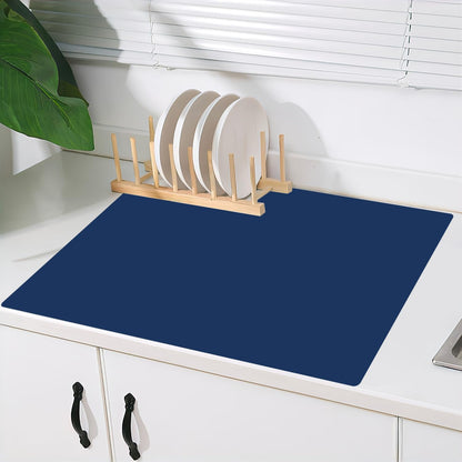 Super Large Silicone Mat, 120"x24" Silicone Mats for Kitchen Counter, Non-slip Heat Resistant Mat,Thicken Kitchen Counter Mat, Waterproof Countertop Protector for Craft (Black)