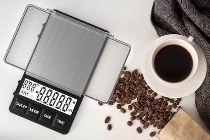 MAXUS Espresso Scale with Timer, 1000g x 0.1g, Coffee Scale for Drip Coffee