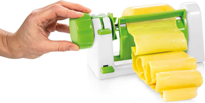 Tescoma Vegetable Slicer with Stainless Steel Blade for Fruit and Vegetable Sheets, Handy Line