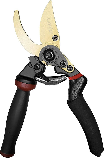 gonicc 8" Professional Premium Bypass Titanium Pruning Shears(GPPS-1003)