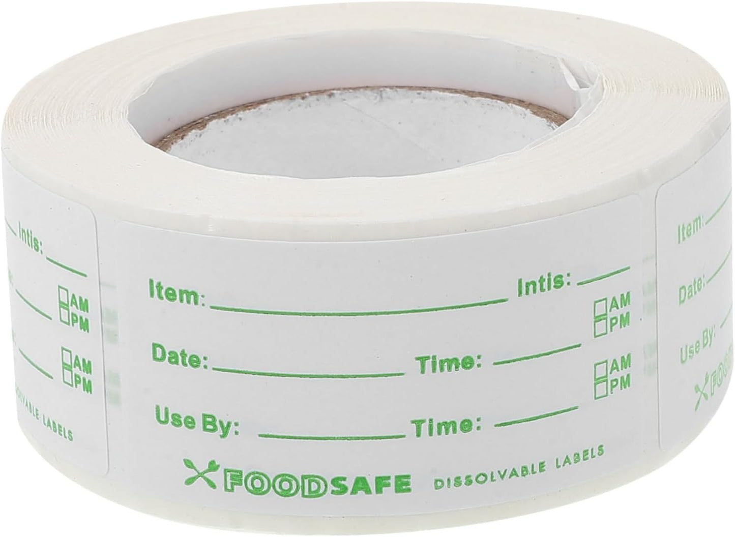 KICHOUSE Food Storage Date Labels Stickers Removable Expiration Stickers for Fridge Containers Self-Adhesive Kitchen Labels for Safe Food Organization