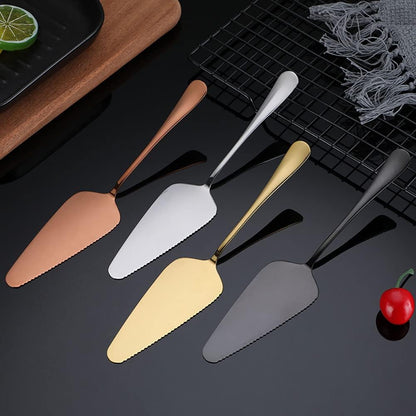 5x Cake Server Pie Holder Transfer Triangular Spade Spatula for Pizza Cake