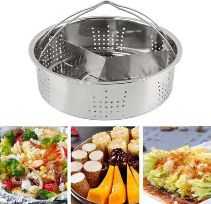 Steamer Basket for Instant Pot, Stainless Steel Vegetable Steaming Basket