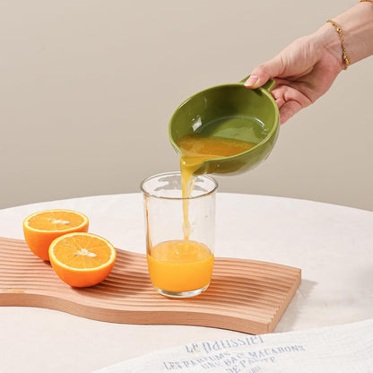 Ceramic Citrus Lemon Orange Juicer Manual Squeezer, Hand Juicer Reamer